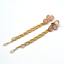 Carica l'immagine nel visualizzatore di Gallery, earcuff con quarzo rosa