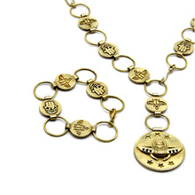 Carica l'immagine nel visualizzatore di Gallery, collana portafortuna amulets